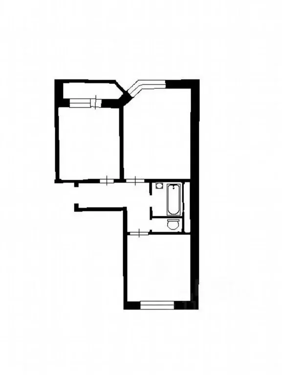 2-комнатная квартира: Сергиев Посад, улица Осипенко, 6 (75 м) - Фото 1