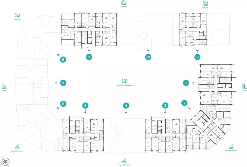 1-к кв. Крым, Евпатория  (41.4 м) - Фото 2