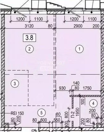 2-к кв. Москва Новоостаповская ул., 20 (43.1 м) - Фото 2