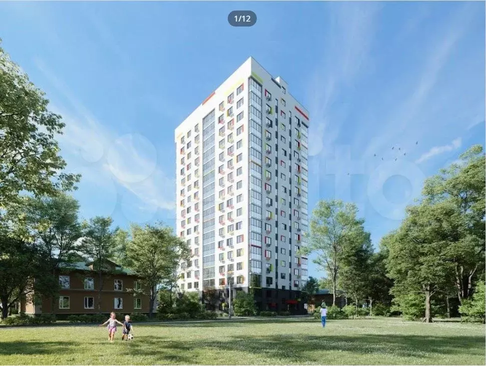 1-к. квартира, 27,5 м, 5/17 эт. - Фото 0