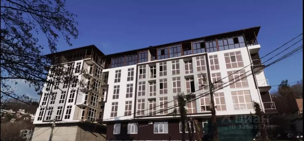 Студия Краснодарский край, Сочи ул. Тимирязева, 47/9 (30.5 м) - Фото 1