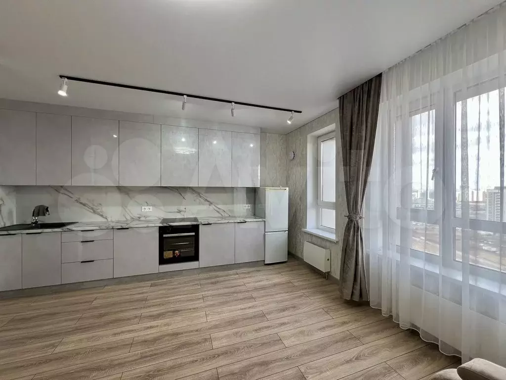 1-к. квартира, 51,8 м, 14/23 эт. - Фото 1