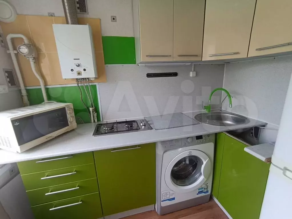 1-к. квартира, 30 м, 5/5 эт. - Фото 1