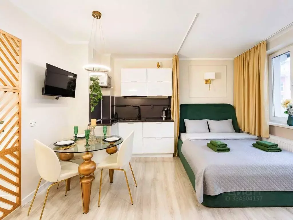 1-к кв. Татарстан, Казань ул. Бари Галеева, 8Ак2 (32.0 м) - Фото 1