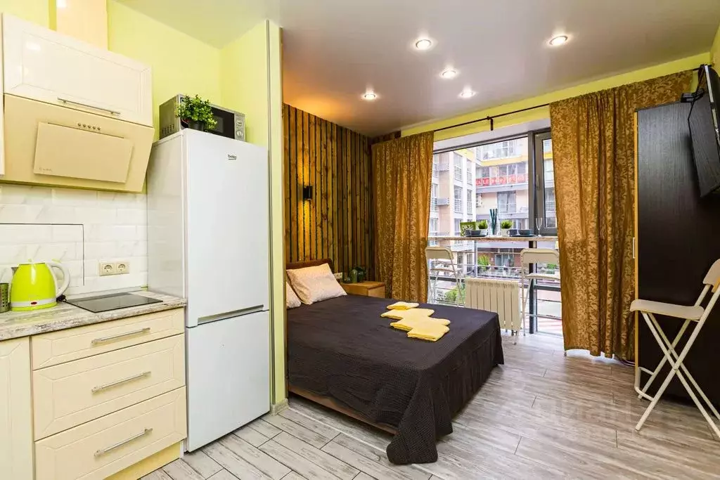 Студия Москва ул. Саморы Машела, 2А (20.0 м) - Фото 1