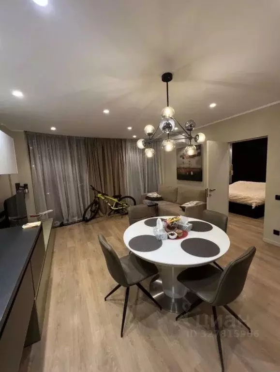 Квартира, 2 комнаты, 58.4 м - Фото 1