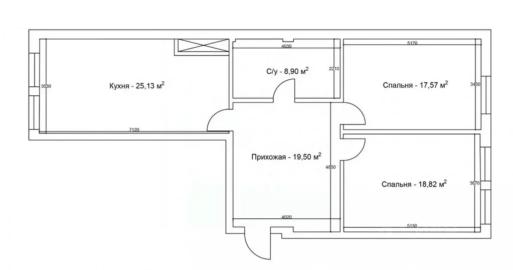 2-к кв. Кабардино-Балкария, Нальчик ул. Героя России Т.М. Тамазова ... - Фото 2