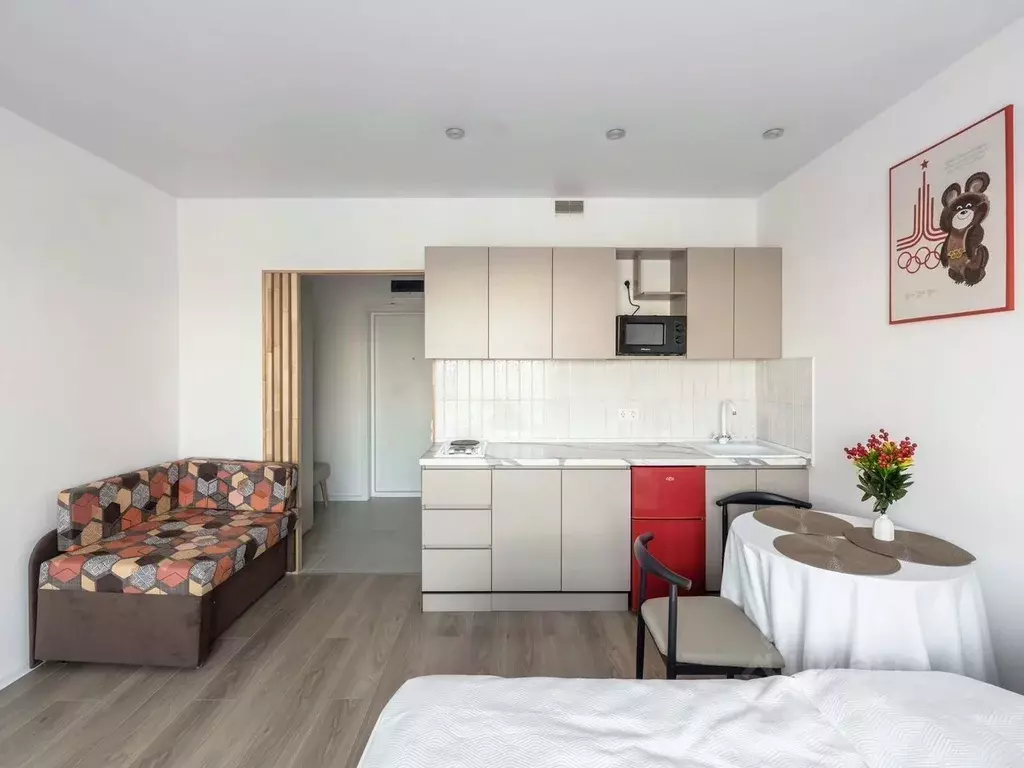 Студия Москва Кольская ул., 8к2 (23.0 м) - Фото 1