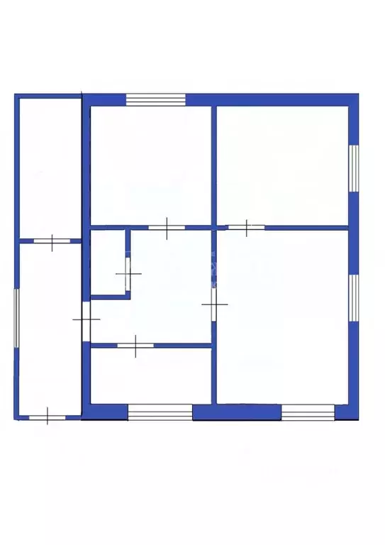 Дом в Кемеровская область, Топки Топкинская ул. (57 м) - Фото 2