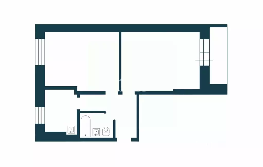 2-к кв. Новосибирская область, Новосибирск ул. Фрунзе, 8 (56.0 м) - Фото 1