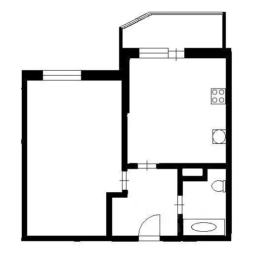 1-к кв. Ленинградская область, Мурино Всеволожский район, бул. ... - Фото 2