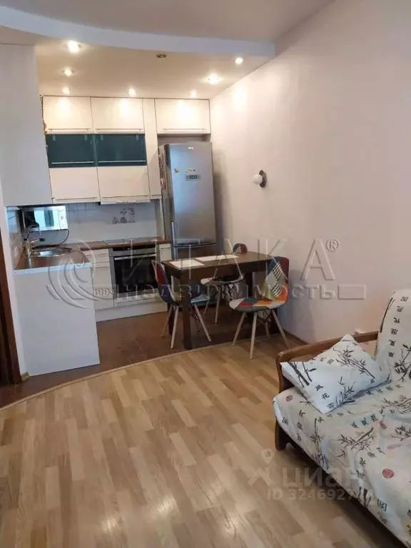 1-к кв. Санкт-Петербург ул. Антонова-Овсеенко, 5к1 (42.0 м) - Фото 1