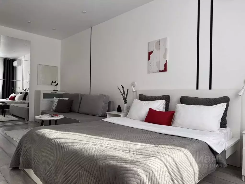 1-к кв. Крым, Симферопольский район, с. Мирное ул. Крымской Весны, 5к1 ... - Фото 1