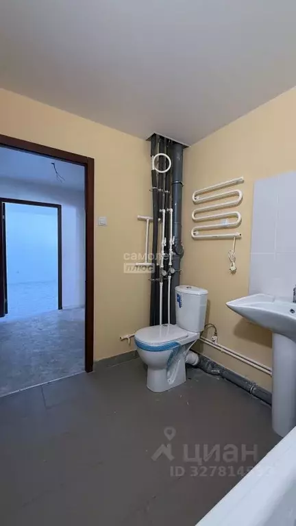 1-к кв. Самарская область, Сызрань пос. Новокашпирский, ул. ... - Фото 2