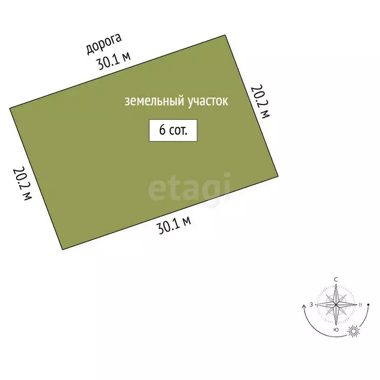 Участок в Альметьевск, улица Самата Гатауллина (6 м) - Фото 1