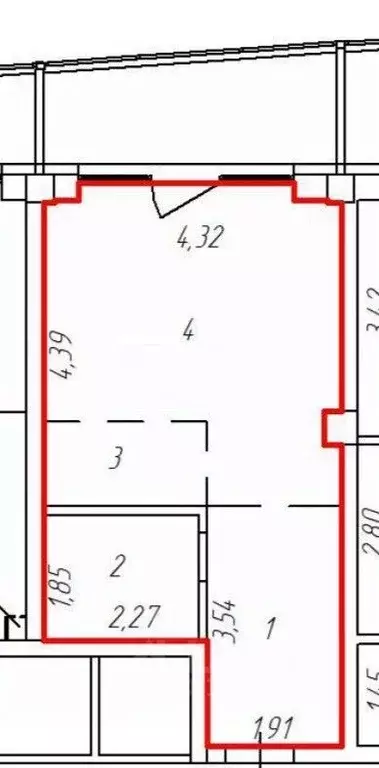 Студия Челябинская область, Челябинск просп. Ленина, 64Б (30.8 м) - Фото 2