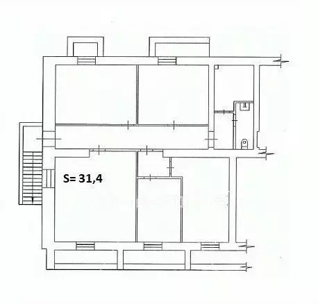 Офис в Новосибирская область, Новосибирск Выборная ул., 115/2 (31 м) - Фото 2