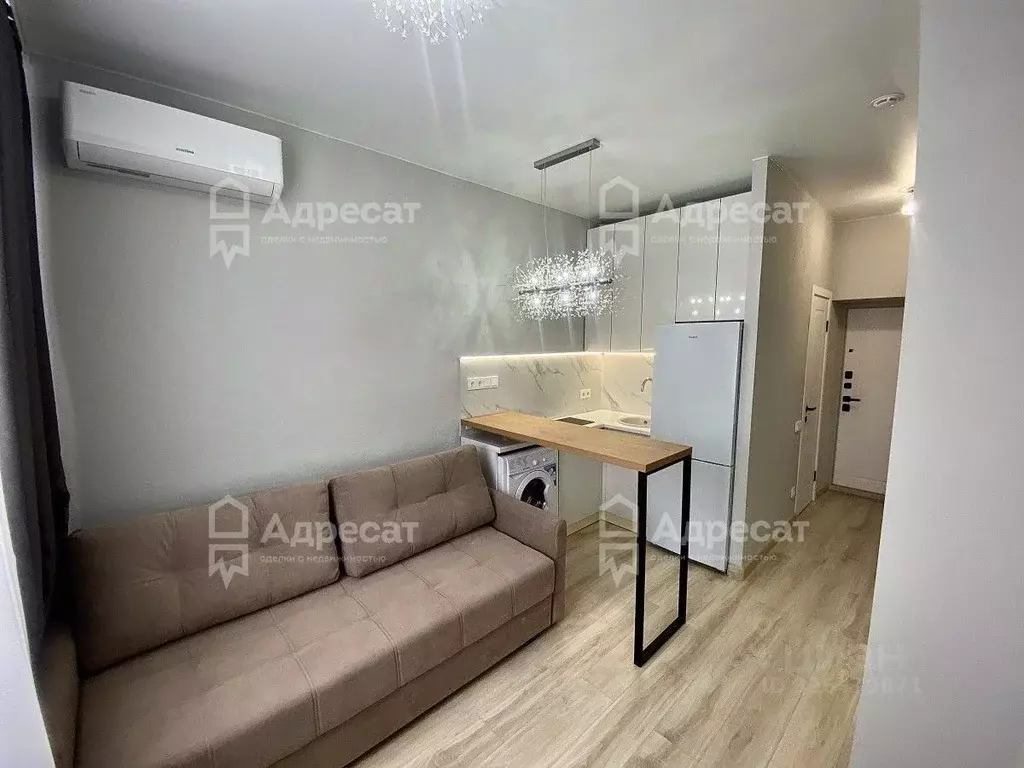 Студия Волгоградская область, Волгоград ул. Канунникова, 11 (15.0 м) - Фото 1