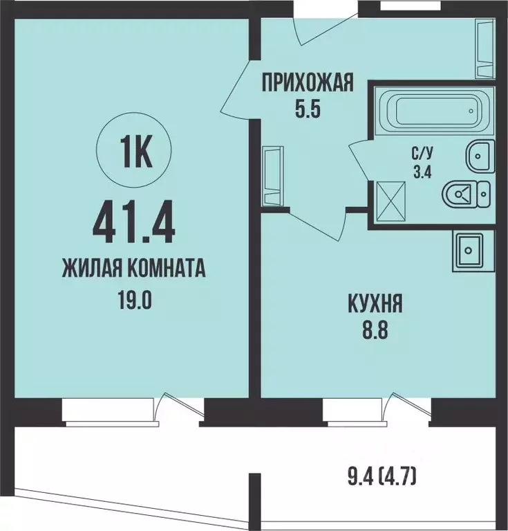 1-к кв. Новосибирская область, Новосибирск ул. Декоративный Питомник, ... - Фото 1
