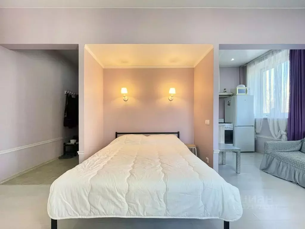 Студия Москва ул. Сущевский Вал, 63 (30.2 м) - Фото 1