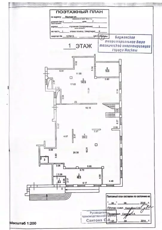 Офис в Москва Мытная ул., 7с1 (700 м) - Фото 2