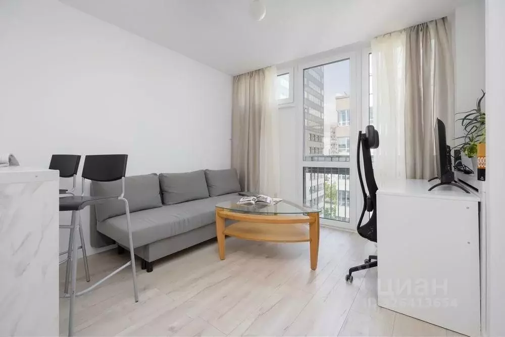 Студия Краснодарский край, Сочи Светлана мкр, ул. Депутатская, 9 (42.0 ... - Фото 1