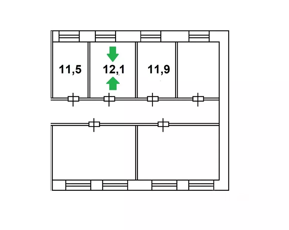 Офис в Алтайский край, Барнаул ул. Ярных, 2 (12 м) - Фото 1