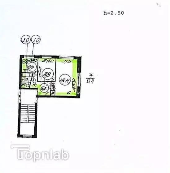 2-к кв. Санкт-Петербург просп. Маршала Жукова, 72К4 (42.0 м) - Фото 2