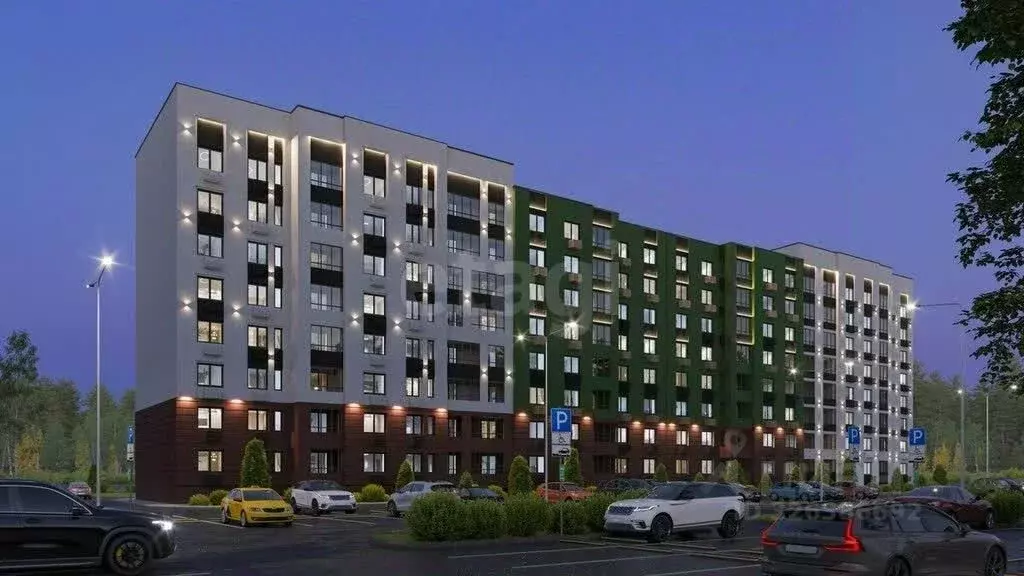 2-к кв. Курская область, Курск Соловьиная ул., 57 (71.27 м) - Фото 1