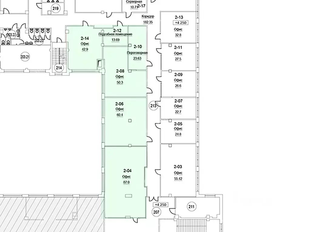 Офис в Санкт-Петербург просп. Большой Васильевского острова, 68 (278 ... - Фото 2