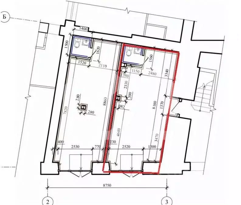 Торговая площадь в Москва ул. Фридриха Энгельса, 23С3 (33 м) - Фото 2