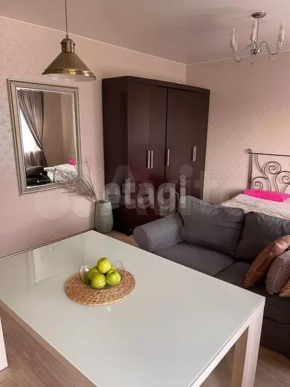 Квартира-студия, 33,8 м, 4/8 эт. - Фото 1