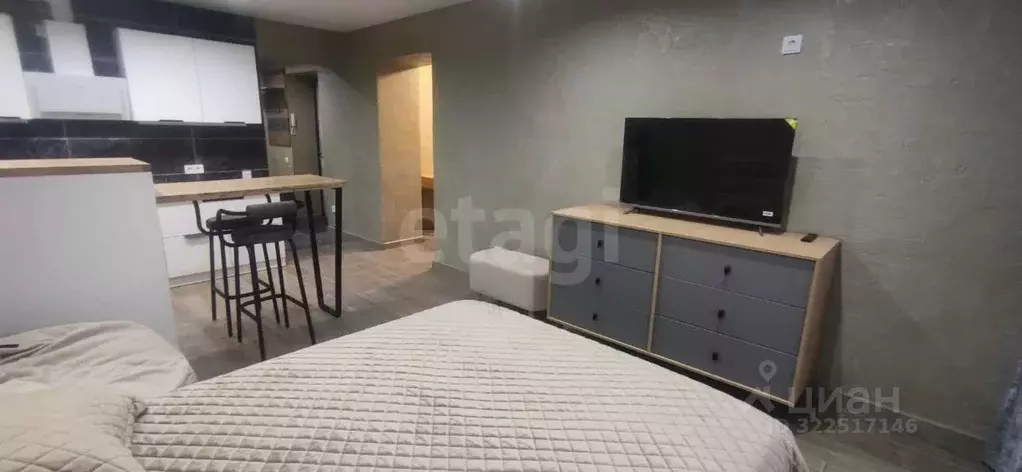 Студия Вологодская область, Вологда ул. Гагарина, 80Ак2 (34.2 м) - Фото 1