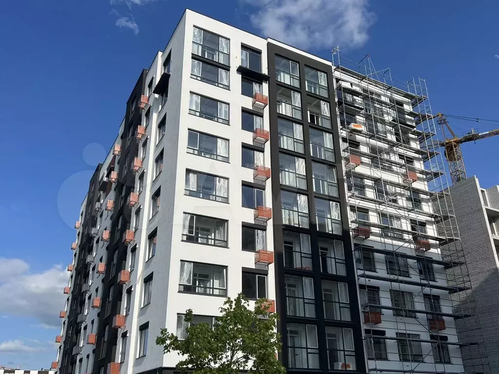 1-к. квартира, 34,3 м, 2/9 эт. - Фото 1