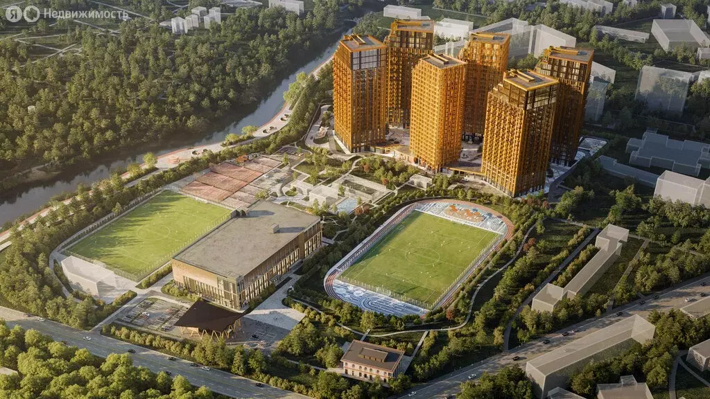 2-комнатная квартира: Москва, СВАО, район Ростокино, ЖК Союз, к6 (73.1 ... - Фото 0