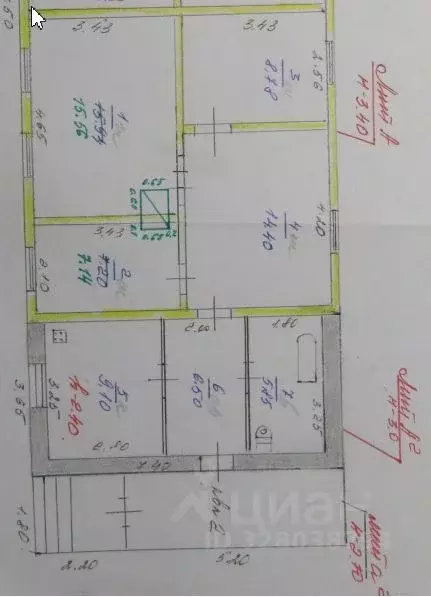 Дом в Ульяновская область, Майна рп пер. Первомайский, 9 (67 м) - Фото 1