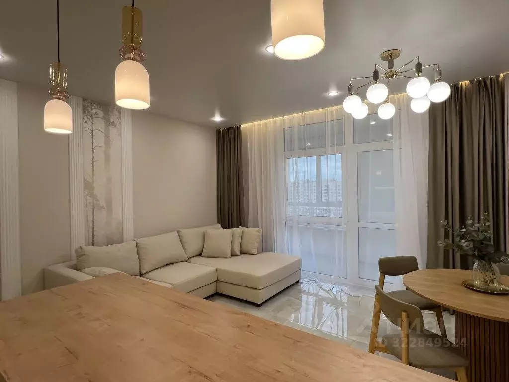 2-к кв. Ставропольский край, Ставрополь просп. Российский, 12к2 (70.0 ... - Фото 1