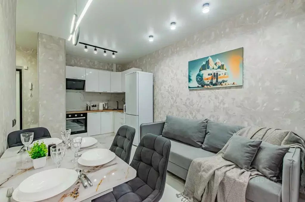 1-к кв. Татарстан, Казань ул. Азата Аббасова, 21А (35.0 м) - Фото 0