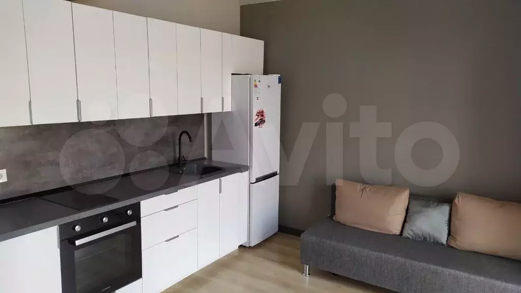 1-к. квартира, 35,6 м, 1/3 эт. - Фото 0