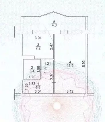 1-к кв. Томская область, Томск Солнечный мкр, ул. Бирюкова, 13 (35.7 ... - Фото 2