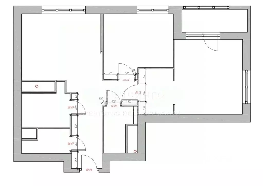 2-к кв. Москва ул. Берзарина, 30Б (70.0 м) - Фото 2
