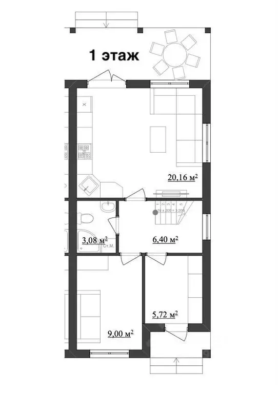 Дом в Ленинградская область, Всеволожский район, Колтушское городское ... - Фото 1