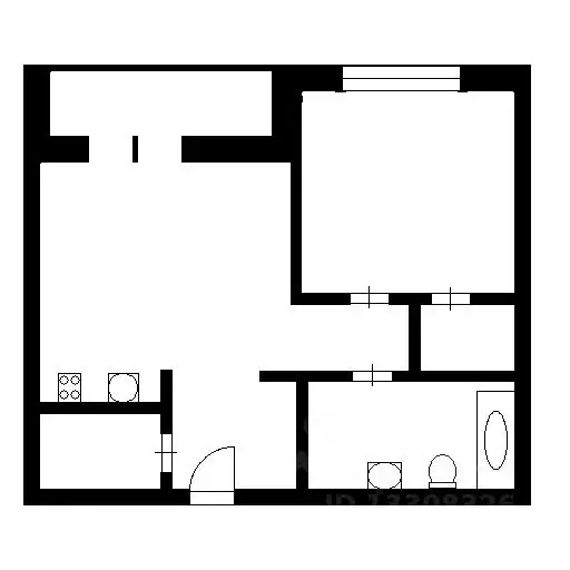 2-к кв. Новосибирская область, Новосибирск Большевистская ул., 124 ... - Фото 2
