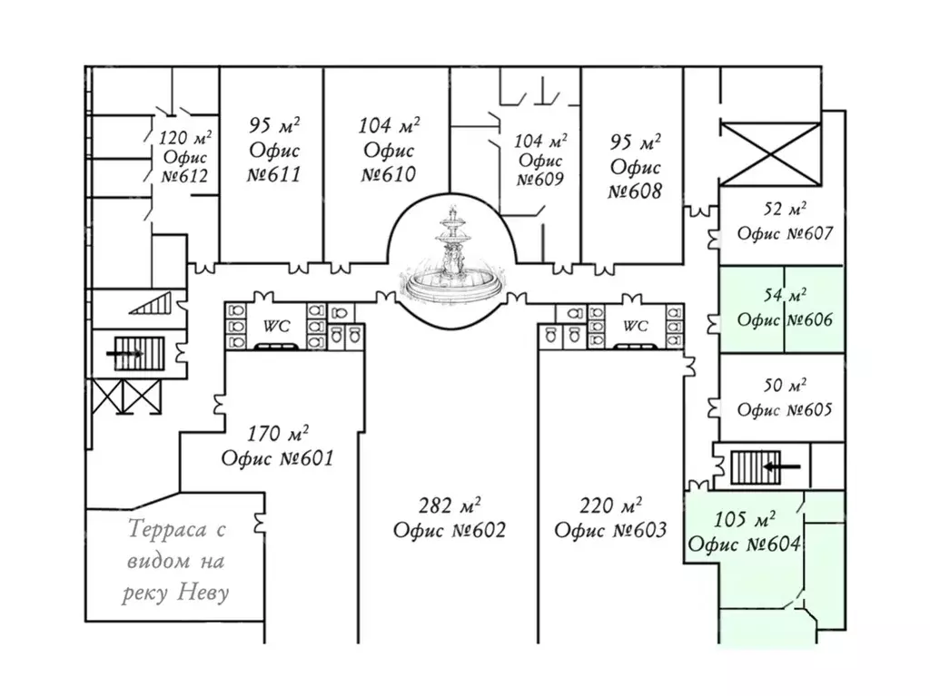 Офис в Санкт-Петербург Выборгская наб., 55к3 (159 м) - Фото 2
