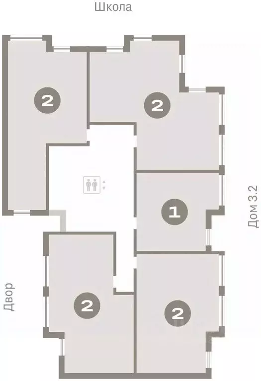 2-к кв. Тюменская область, Тюмень ул. Республики, 205к3 (66.78 м) - Фото 2