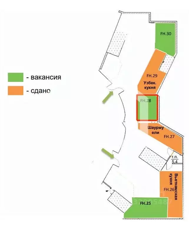 Помещение свободного назначения в Москва наб. Пресненская, 12 (10 м) - Фото 2