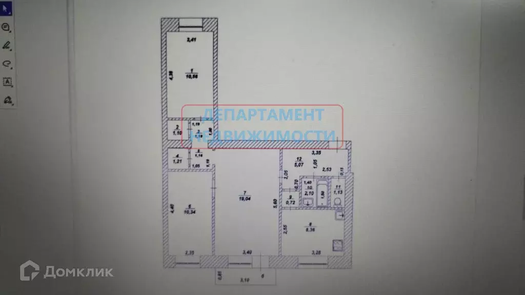 Продаётся 3-к квартира, 62.8 м - Фото 1