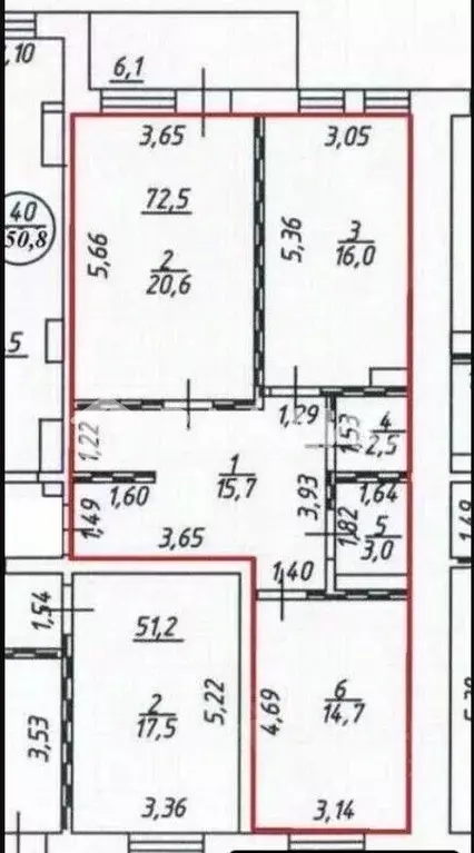 2-к кв. Бурятия, Улан-Удэ ул. Цивилева, 36 (72.5 м) - Фото 2