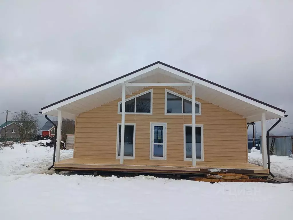 Дом в Ленинградская область, Ломоносовский район, д. Гостилицы  (140 ... - Фото 1