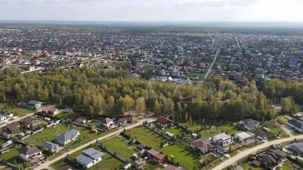 Участок в Тюменская область, Тюменский район, с. Перевалово Сиреневая ... - Фото 1